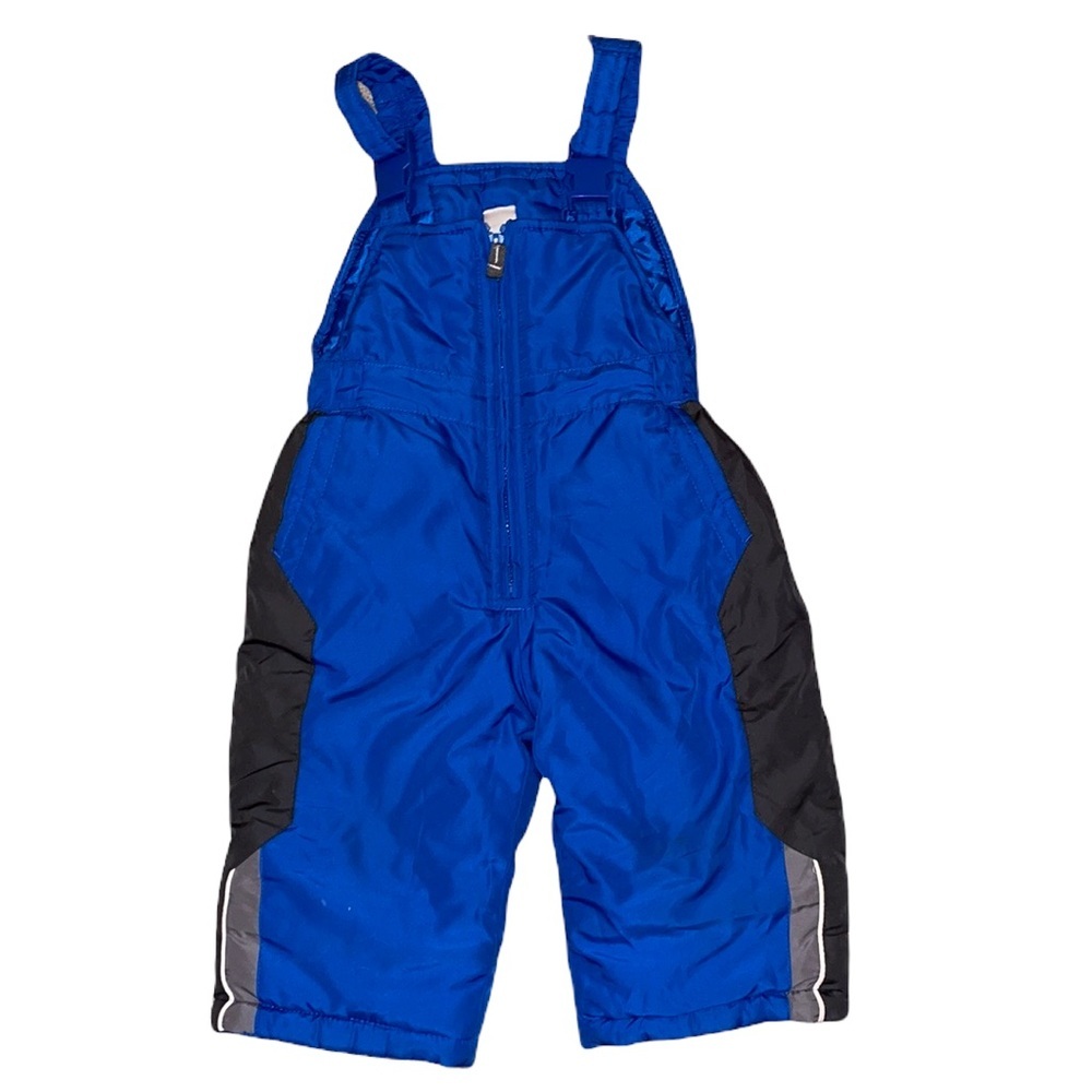 Carter’s 18 month snow pants blue baby boys bibs winter snowsuit